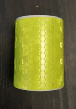 5cm * 300m cinta Reflectante coche decoración pegatinas de advertencia de coche de seguridad cinta Reflectante de película de Reflector pegatina para coche de estilo