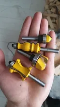 Enrutador de ranura de Ogee de 3/4 , cortador de espiga para carpintería, vástago de 12mm, 1/4, 1/2 , 8