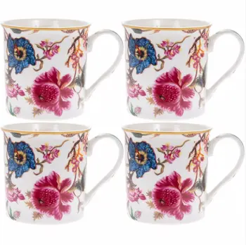 

Set of Hindi mugs 4 PCs 275 ml