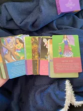 Cartas de oráculo de Los Ángeles románticos juego de mesa de oráculo, lectura inglesa del destino, baraja de cartas de juego, juegos para fiesta, entretenimiento Personal