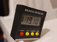 Mini transportador digital de 360 grados, inclinómetro, caja de nivel electrónico, herramientas de medición de base magnética