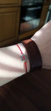2 unids/set nueva moda Magen de la Estrella de David de encanto pulseras de hilo rojo para amante pareja mujeres hombres estrella judía deseo joyería regalos