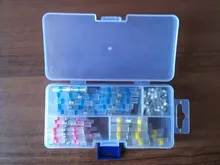 Heat-Shrink-Connect Terminals Butt-Connectors-Kit Solder-Sleeve-Tube Electrical-Wire