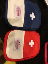Bolsa de primeros auxilios vacía, bolso de emergencia para viaje, medicina, pastillas, almacenamiento, organizador de supervivencia al aire libre, portátil, divisor de viaje
