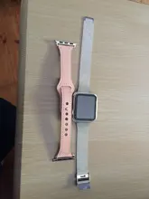 Película protectora + funda para apple watch 6/SE/5/4/3/2, 44mm, 40mm, 42mm, 38mm, Marco duro de plástico mate con cristal para iWatch