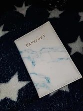 Funda de pasaporte de estilo de mármol Vintage para hombre y mujer, porta pasaporte impermeable, cubierta de identificación, porta pasaporte de alta calidad
