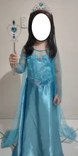 Vestido de Halloween para niña, ropa de invierno de manga larga, vestido de fiesta para Cosplay, disfraz de princesa de Navidad