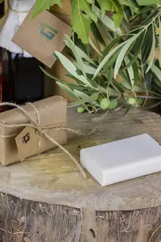 

Regional Gaziantep Natural Donkey Milk Soap 100% Pure 100 g donkey milk soap