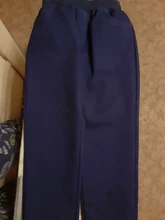 Pantalones vaqueros grandes con letras azules para niños, pantalón informal de cintura elástica, pantalones largos de tubo, 4-16T, Otoño, 2021