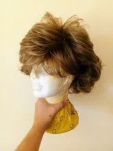 Pelucas sintéticas rizadas cortas StrongBeauty resistente al calor pelo de mujer peluca