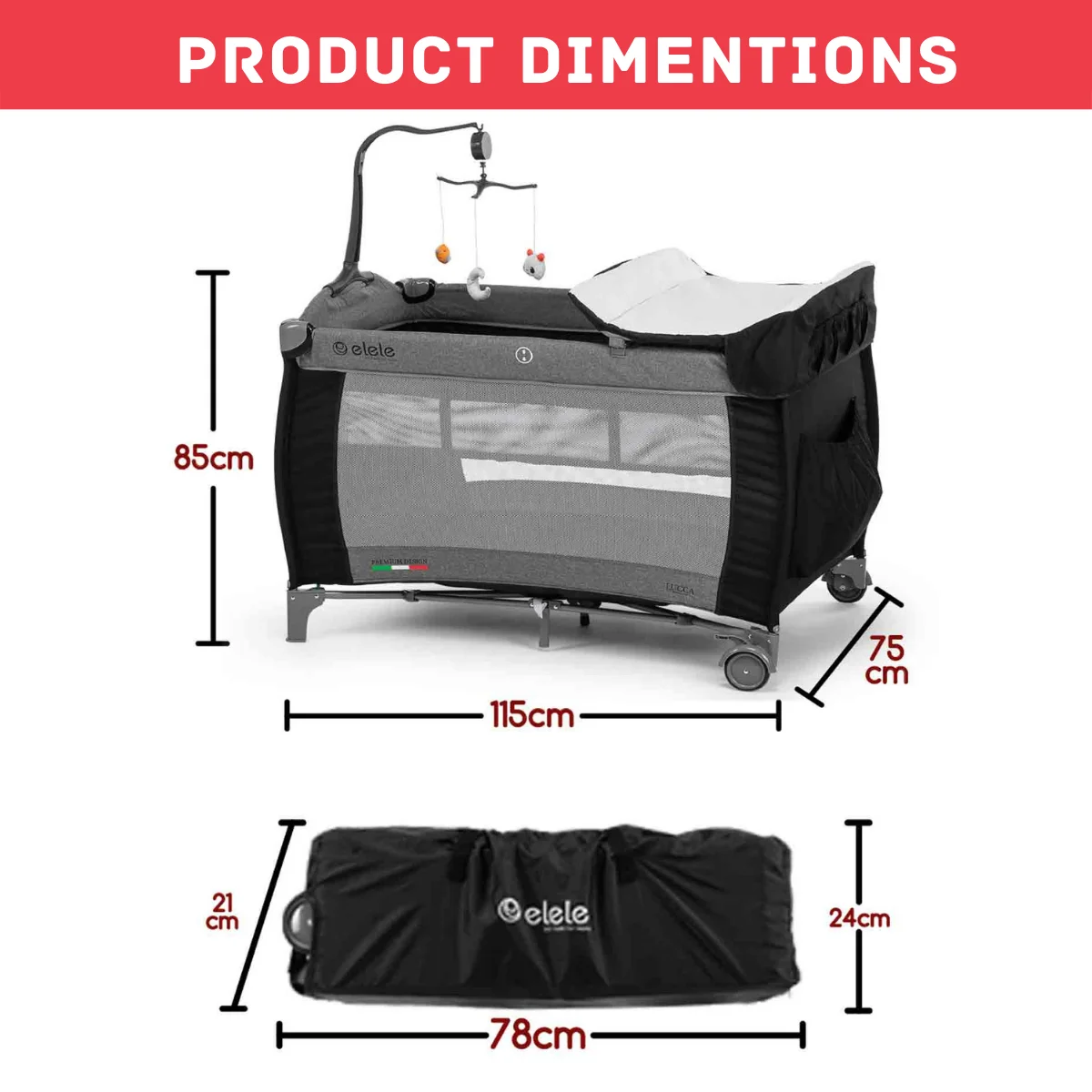 Рисунок 4 - Детская кроватка и манеж Lucca