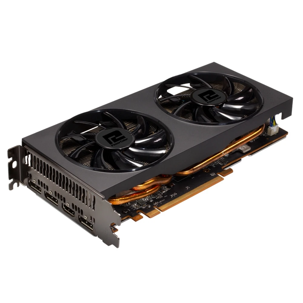 Видеокарта PowerColor AMD Radeon RX 5700 1750MHz 8192MB 14000MHz 256 bit RTL [AXRX 5700 8GBD6-3DH/OC]