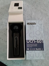 UICINOY maquinilla de afeitar eléctrica de afeitar para hombres IPX7 impermeable lavable desmontable de precisión barba Trimmer pelo hombre afeitadora rotatoria