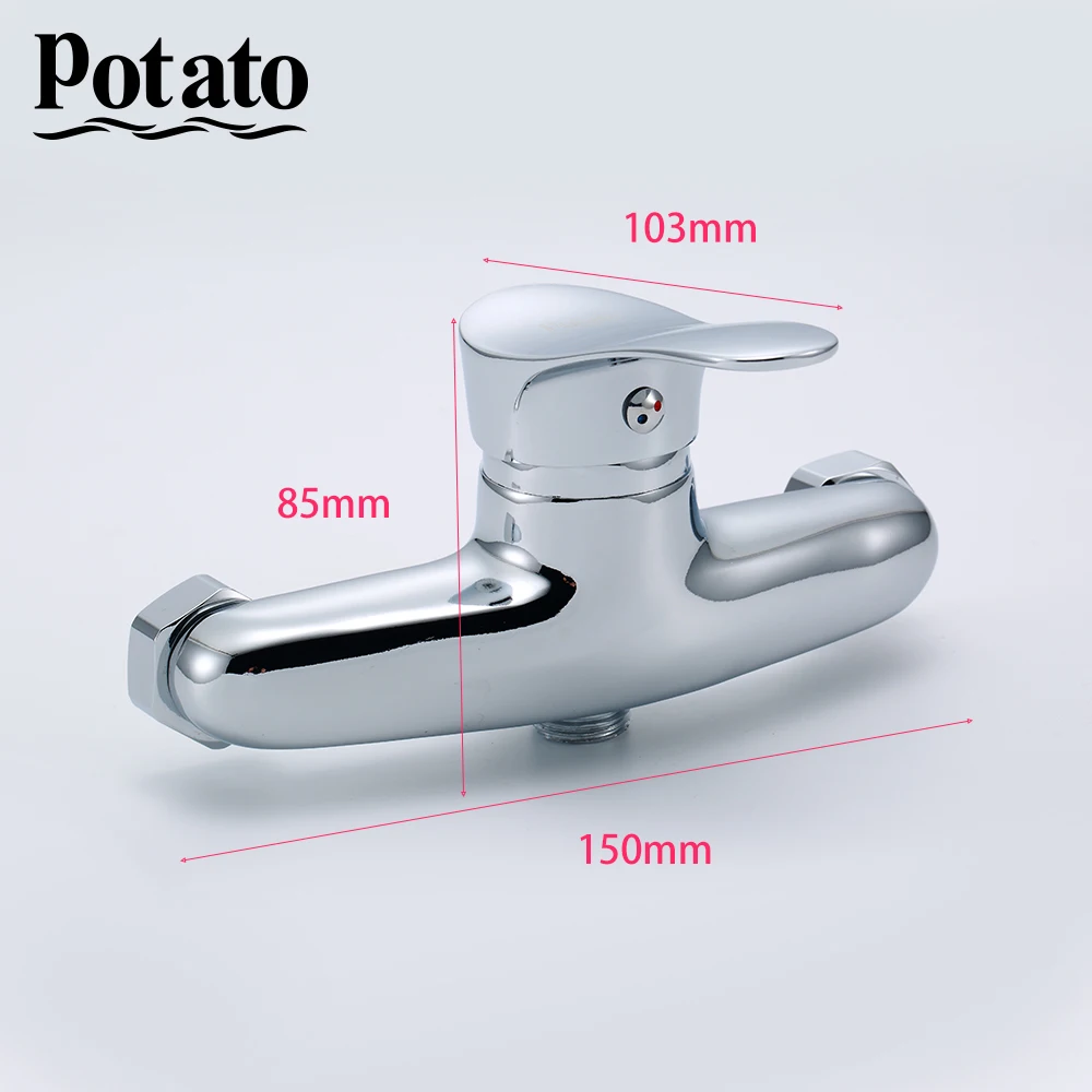 Potato Economic Type Cheap Shower Set With