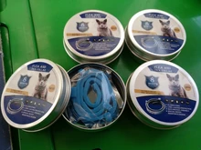 Collar que elimina pulgas y garrapatas para perros y gatos, repelente de mosquitos e insectos, Collar para gatos de pulga y garrapata de hasta 8 meses