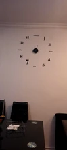 Wall-Clock Sticker Decor On-The-Wall-Numbers Aesthetic Modern-Design Home 14inch DIY