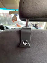 Ganchos de respaldo de asiento para coche, bolsa colgante multifunción, Material ABS, 2 uds., para Nissan Qashqai Juke x-trail Teana Tiida Almera Skyline