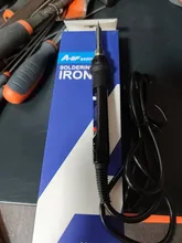 Juego de Kit de pistola para soldar LCD Digital, 60W, A-BF, 836D, soldadura de hierro, temperatura ajustable, herramientas eléctricas, puntas de soldadura