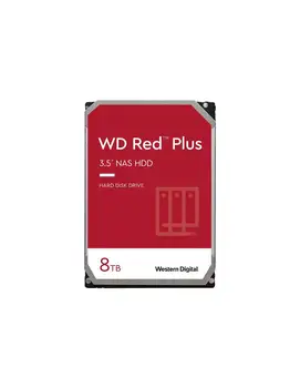 

WD Red Plus NAS Hard Drive WD80EFAX-Hard Drive-8 TB-internal-3.5 " - SATA 6 Gb/s - 5400 rpm-buffer: 256 MB