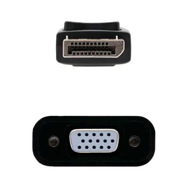 DisplayPort адаптер SVGA NANOCABLE 10.16.0602 черный(15 см