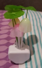 Luminaria-Lamp Mushroom Night-Light Us-Plug LED Induction-Dream Novelty Fungus 220V EU