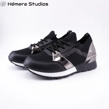 

Hemera Studios zapatillas mujer 2020 verano con plataforma zapatillas cómodas casuales multicolores sneakers con cordones nueva