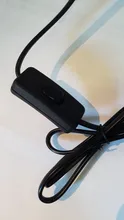 Lámpara de mesa con encendido/apagado en línea, Cable de luz de escritorio, interruptores de Cable, accesorios eléctricos, color negro, clásico, 5 unids/lote