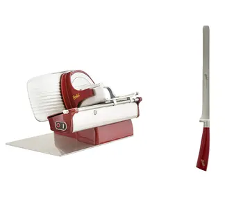 

Berkel slicer Home Line 250 red + Berkel knife Ham Elegance