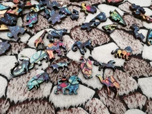 Rompecabezas de madera único para adultos, forma única, Animal, búho, 3D, rompecabezas educativo de niños, regalos interactivos