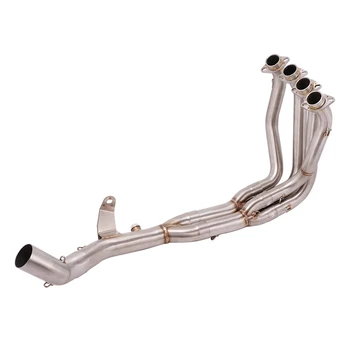 Escape Motorcycle Exhaust Head Connect Tube Front Pipe Stainless Steel Exhaust System For Kawasaki Z900RS Until 2020