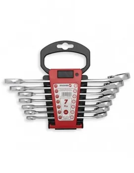 

DOGHER 457-017 SET 7 KEYS COMB. RATCHET REV