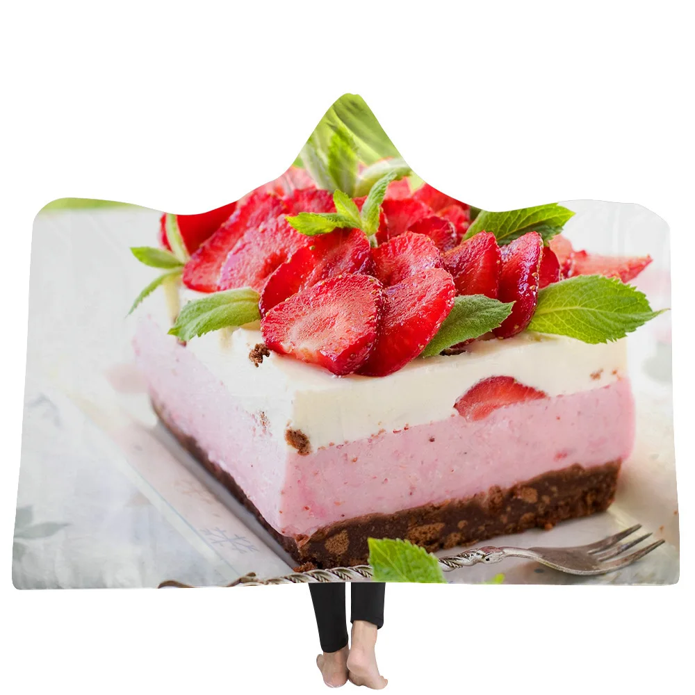39-Styles-Dessert-Cake-Macaron-Food-3d-Printed-Plush-Hooded-Blanket-For-Beds-Warm-Wearable-Soft (4)