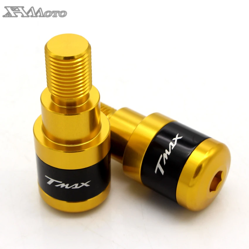 CNC Motorcycle Handlebar Grip Ends Protector Fit For YAMAHA TMAX T-Max 500 530 