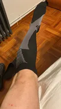 Calcetines de compresión elásticos para hombre y mujer, medias deportivas transpirables para correr, medicina, embarazo, viaje, fútbol, adultos