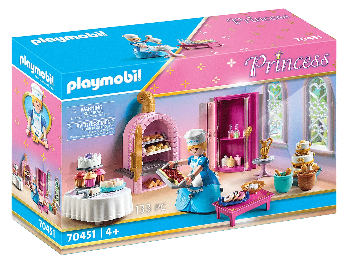 Playmobil ® 70451 Castle Pasticceria, Giocattolo, Collezione, Bambino, Ragazza, Regalo, Originale, Clic, Bambole, Figure