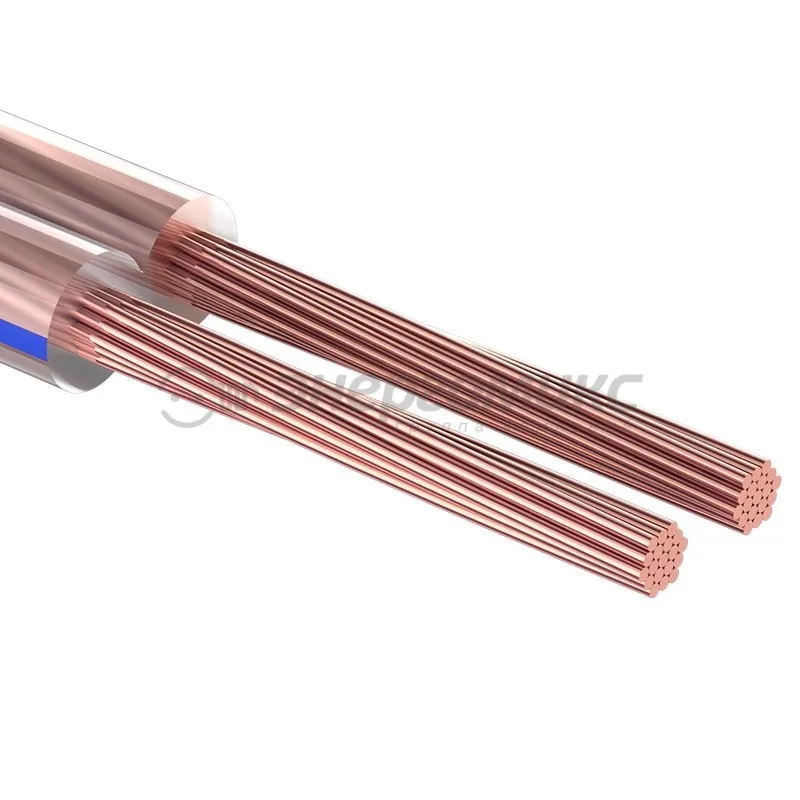 Acoustic cable 2 х0. 75 transparent blueline Bay 100 m core-copper ProConnect 01-6204-6 (art. 497286) | Электроника