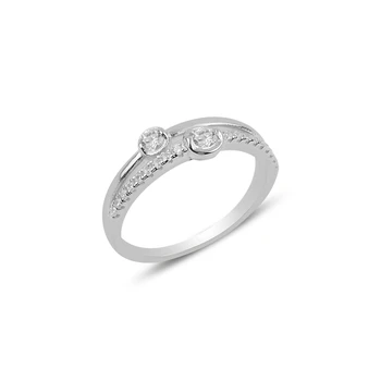 

Silver 925 Sterling Zircon Stone Ring