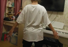 Oversized Tops Short-Sleeved Shirts Summer Loose Fashion Women Printing Causal New