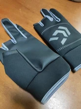 Guantes de pesca antideslizantes para hombre, protectores de manos para pesca, para deportes al aire libre, con corte de tres dedos