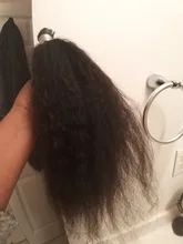 Microlinks-extensiones de cabello brasileño Afro para mujeres negras, cabello virgen 100%, con punta recta, a granel, EverBeauty