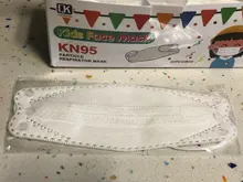 Fit 3-11 años 10 unids/caja paquete Individual de los niños KN95 filtro FFP2 los niños máscara de niño a prueba de niños niña máscara