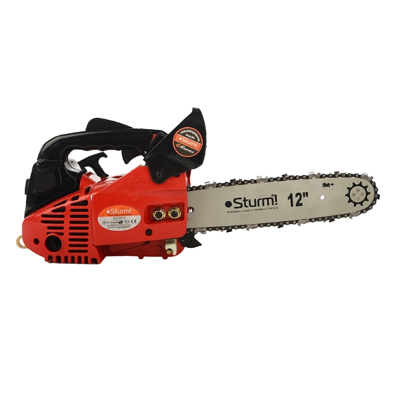 GC9912 Бензопила Sturm, 1,2 кВт, 305 мм, шаг цепи 3/8, тормоз цепи, праймер