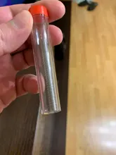 Pluma de hilo de estaño portátil de 1MM, alambre de soldar plateado para herramientas de reparación de instrumentos de teléfono móvil