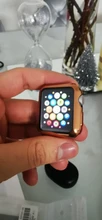Cubierta para funda de Apple Watch, Protector de pantalla de parachoques TPU envolvente, suave, 44mm, 40mm, 42mm y 38mm, iWatch 6 SE 5 4 3 Series