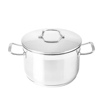

Pot with handles and lid Range Style cm18