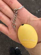 KERUI-alarma de autodefensa con forma de huevo para niña y mujer, alerta de protección de seguridad, seguridad Personal, llavero fuerte, alarma de emergencia, 120dB