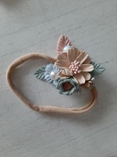 BalleenShiny-Diadema hecha a mano para bebé, accesorios para el cabello de recién nacidos, accesorios de fotografía, regalos para niñas