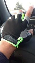 Guantes antideslizantes de silicona para ciclismo, para hombre y mujer, de medio dedo, transpirables, para deportes de choque, D40