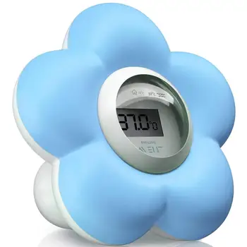 

Original Philips Avent Flower Bath & Room Thermometer by PHILIPS SpA Blue