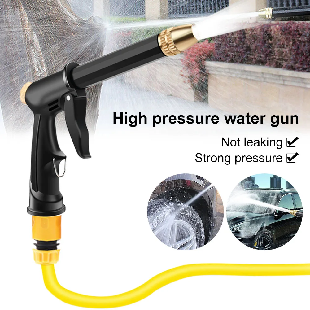 Adjustable High Pressure Washer Gun Patterns Car Wash Machine Garden Watering Hose Nozzle Sprinkler Universal Washing Kit | Автомобили и